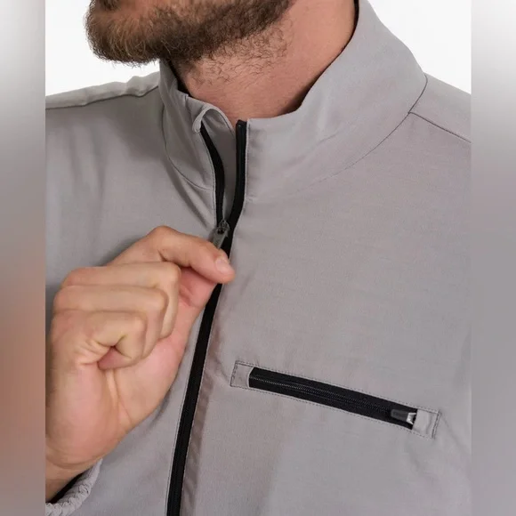 NWT Vuori Palomar Insulated Jacket in Fog - Picture 2 of 10